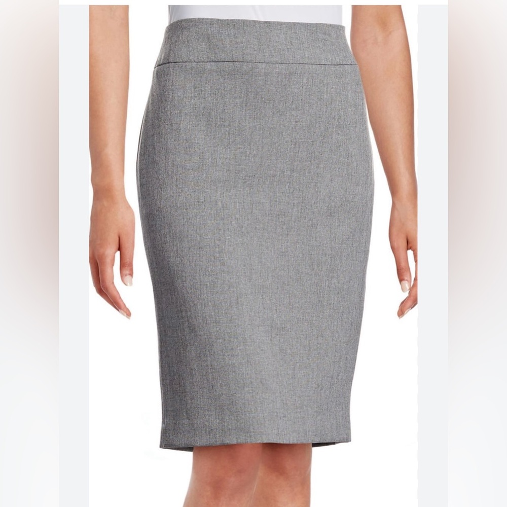 J.Crew women’s size 2,‎ 100% wool pencil skirt fully lined grey color